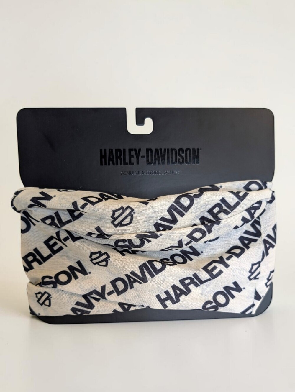 Harley-Davidson Men's H-D TECH Gaiter Cloud Dancer & Allover Print